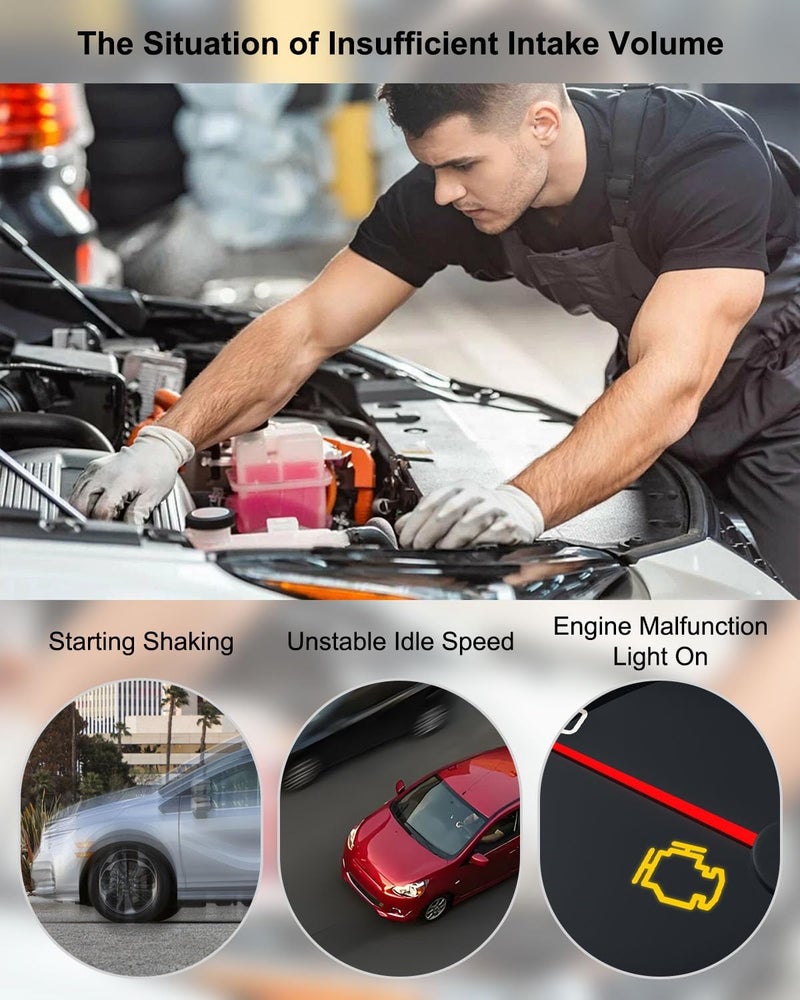 Vaticas Engine Air Intake Hose Fit for Honda Odyssey Passport Pilot Ridgeline 2016-2022 Replace 17228-5J6-A10 - Image 3